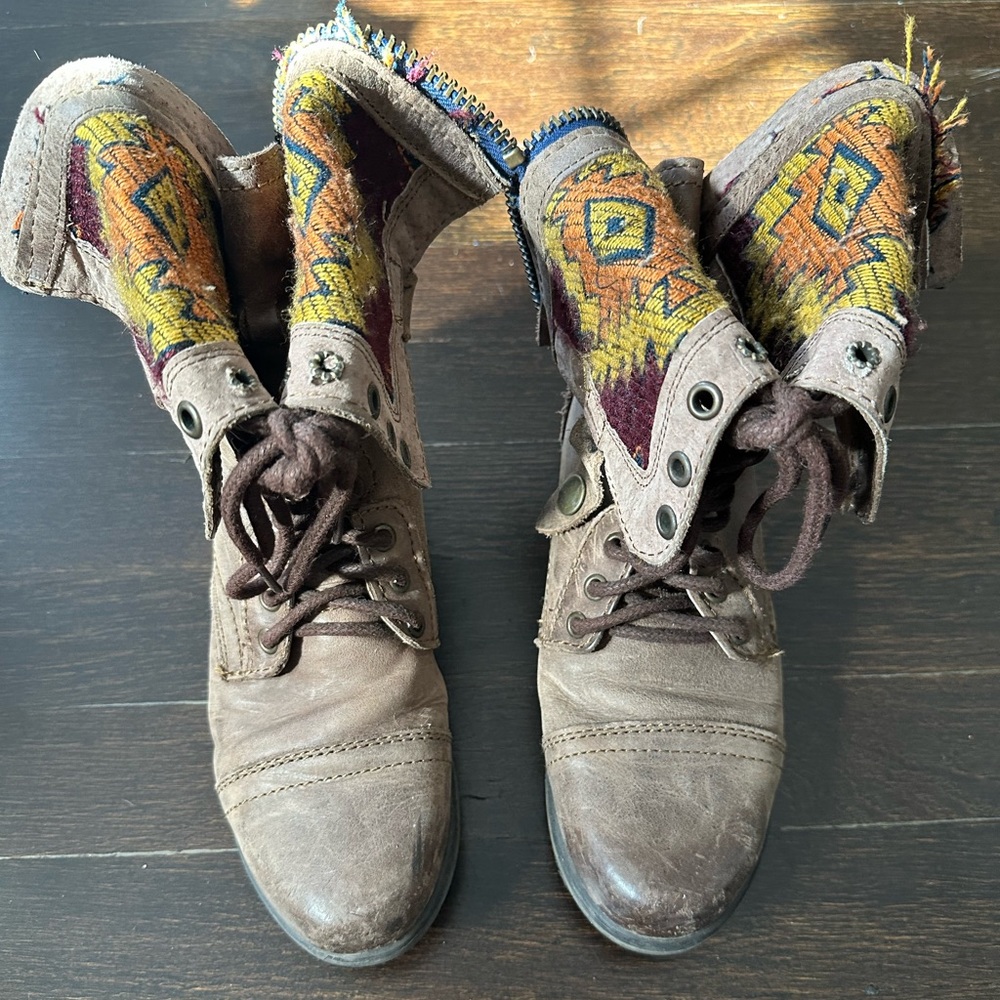 Steve Madden Combat Boots